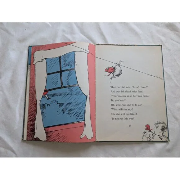 The Cat in the Hat by Dr. Seuss - FIRST EDITION THIRD PRINTING 1957 1st Vintage